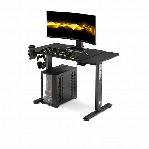 Elektricky výškově nastavitelný stůl 110 cm černý: Diablo X-Tensio 1100