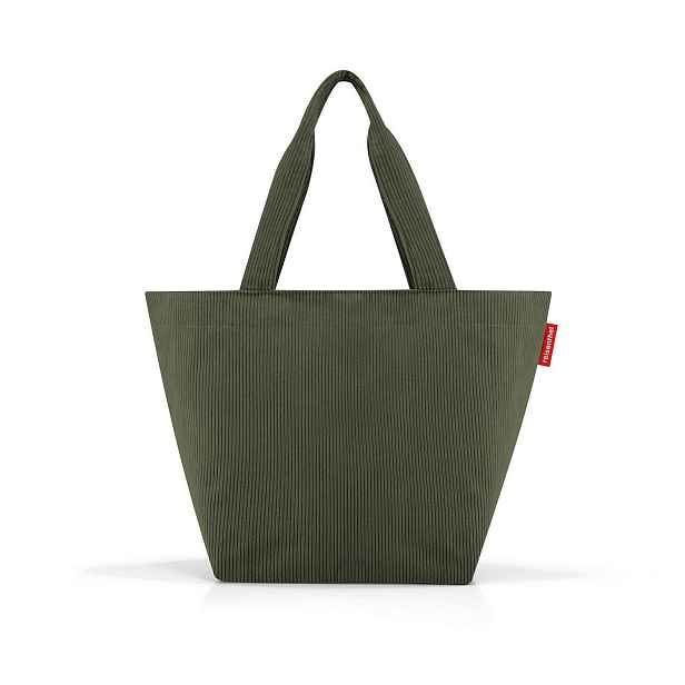 Nákupní taška přes rameno Reisenthel Shopper M Cord dark matcha