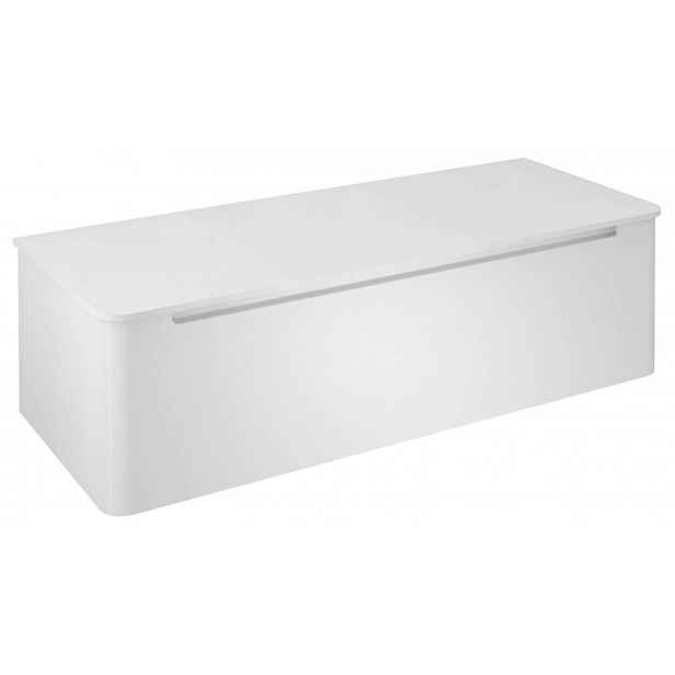 Sapho Kerala - Umyvadlová skříňka 120x48x35 cm, 1 zásuvka, bílá KR120-3030