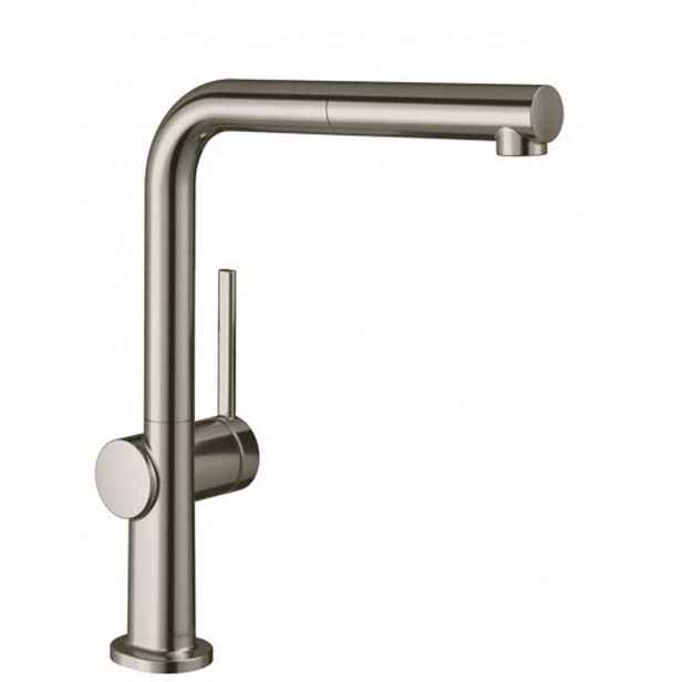 Hansgrohe M54 - Dřezová baterie Talis s výsuvnou koncovkou, vzhled nerezu 72808800