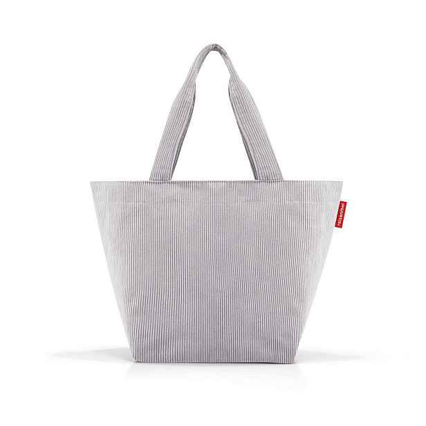 Nákupní taška přes rameno Reisenthel Shopper M Cord grey