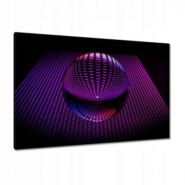 Obrazy 120x80 Fialová koule