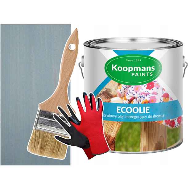 Olej na terasu Koopmans Ecoolie Modrý 2,5 l