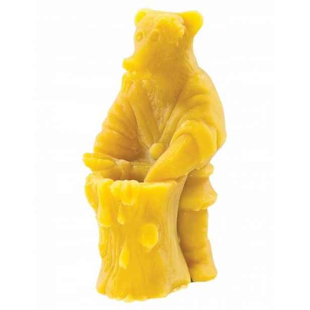 Silikonová forma na svíčky Medvěd s včelou