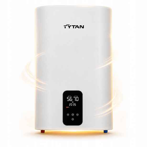 Elektrický ohřívač bojler 30 l Hydroland Titan Slim WiFi vertikální úroveň