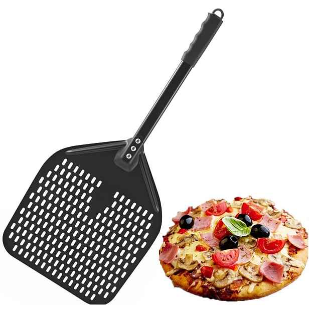 Lopata na pizzu a chléb – hliníková, 72 x 30 cm