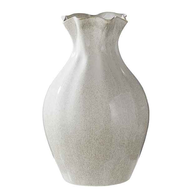 SELINA Váza 37 cm - bílá
