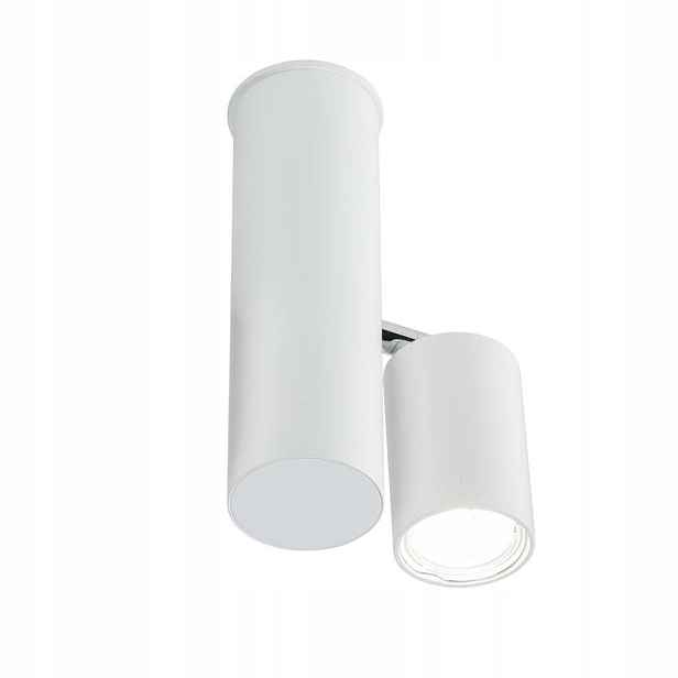 Bodové stropní svítidlo s nastavitelnou trubicí 30 cm spot bílé Shilo