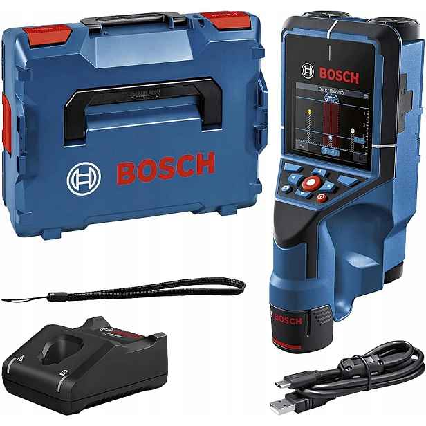 Detektor drátů z kovu trubek Bosch D-Tect 200C 0601081601