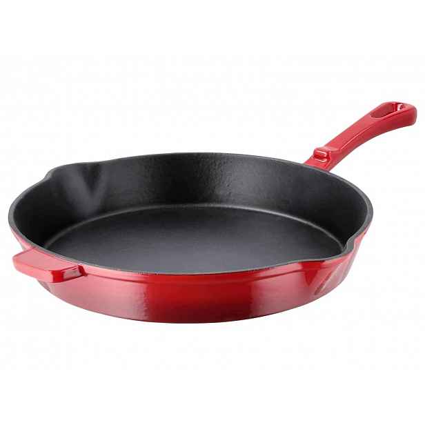 Silvercrest Litinová pánev 30 cm s výlevkou pro všechny sporáky a pekařství