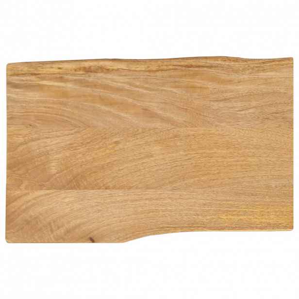 vidaXL Stolní deska 50 x 40 x 2,5 cm živá hrana mangovníkové dřevo