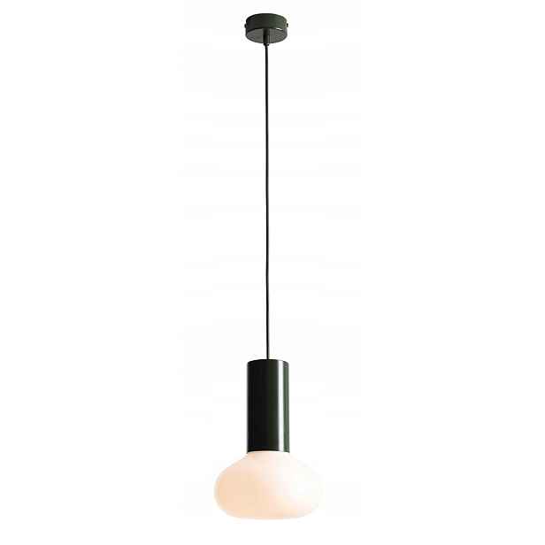 Závěsná Lampa Aldex Flo S E14 10W Zelená 19 cm Skleněné stínítko