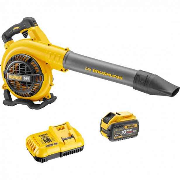 DeWALT - 54V AKU fukar na listí, 1x aku 9,0 Ah XR, nabíječka DCM572X1