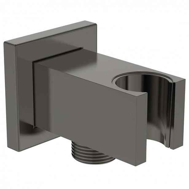 Ideal Standard Idealrain Atelier - Nástěnné kolínko s držákem, Magnetic Grey BC771A5