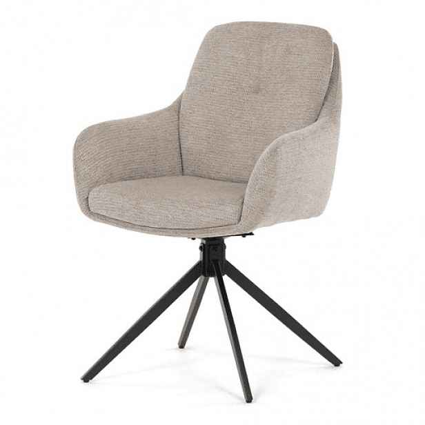 Jídelní židle Autronic 59x66 cm béžová Látka DCH-P3174 LAN2