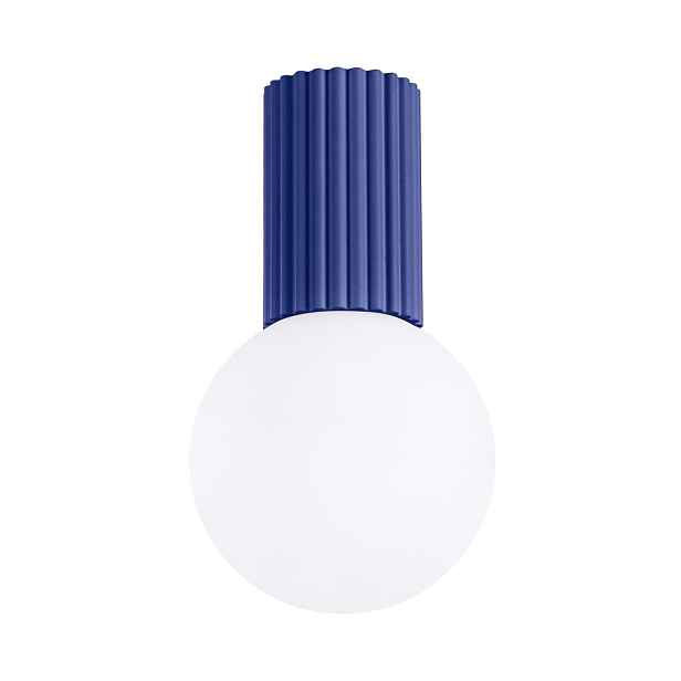 Koupelnová lampa Stropní svítidlo G9 Kulatá Granátová IP44 Halo Sollux