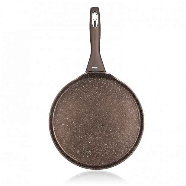 Banquet pánev na palačinky s nepřilnavým povrchem PREMIUM Dark Brown 24 x 1,6 cm
