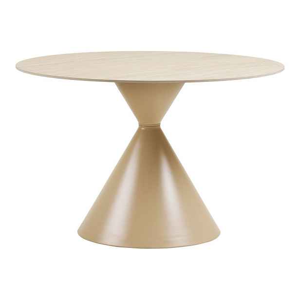 Kulatý jídelní stůl s keramickou deskou ø 120 cm Annecy – House Nordic