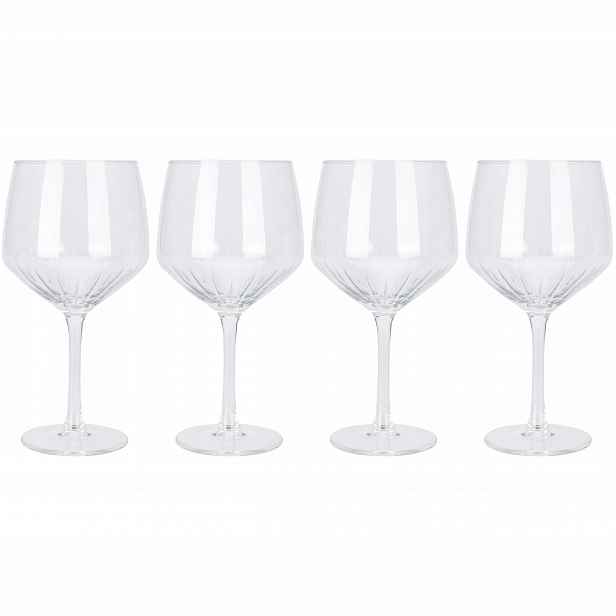 Skleničky Na Gin S Tonikem 610 ml 4 ks Skleněný Set Skleniček