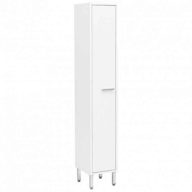 Stylife VYSOKÁ SKŘÍŇ, bílá, bílá, 25/152/30 cm