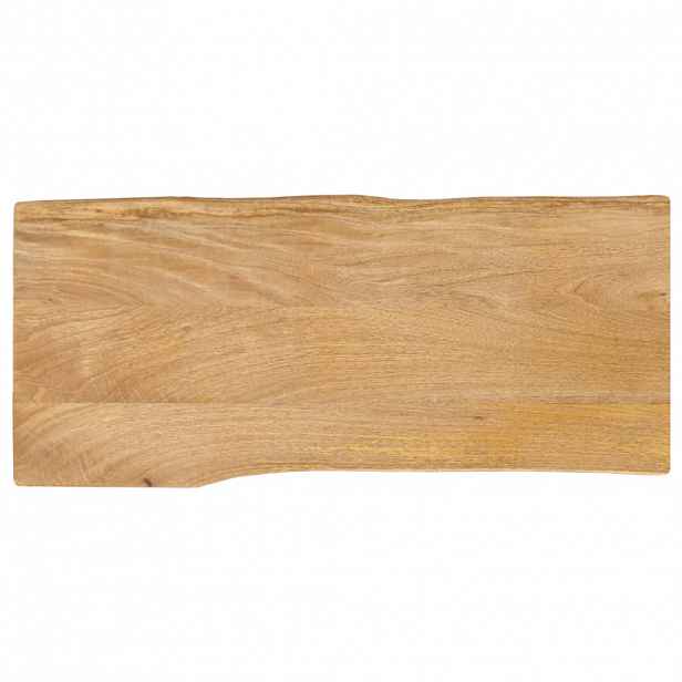 vidaXL Stolní deska 90 x 40 x 2,5 cm živá hrana mangovníkové dřevo