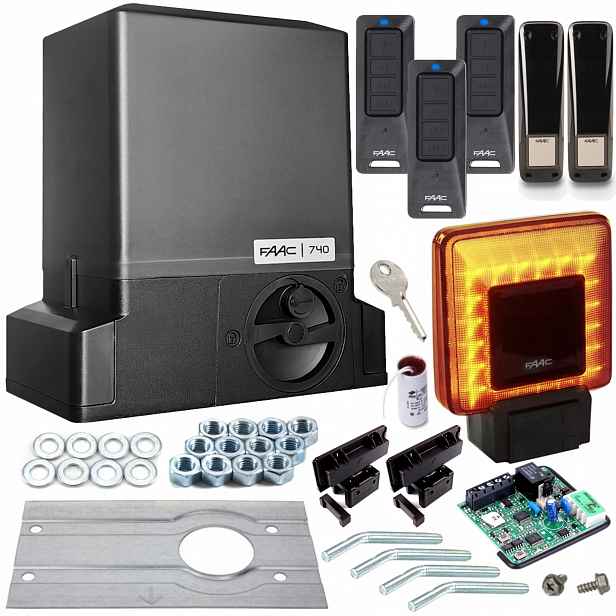 Pohon Pohonu Faac 740 Xled Lampa Automatika