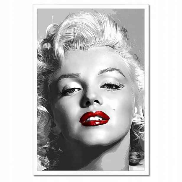 Plakáty v rámu 40x60 Monroe Červené rty
