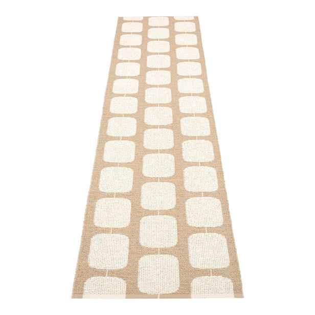 Béžovo-krémový vnitřní a venkovní běhoun 70x300 cm Sten Light Nougat – Pappelina
