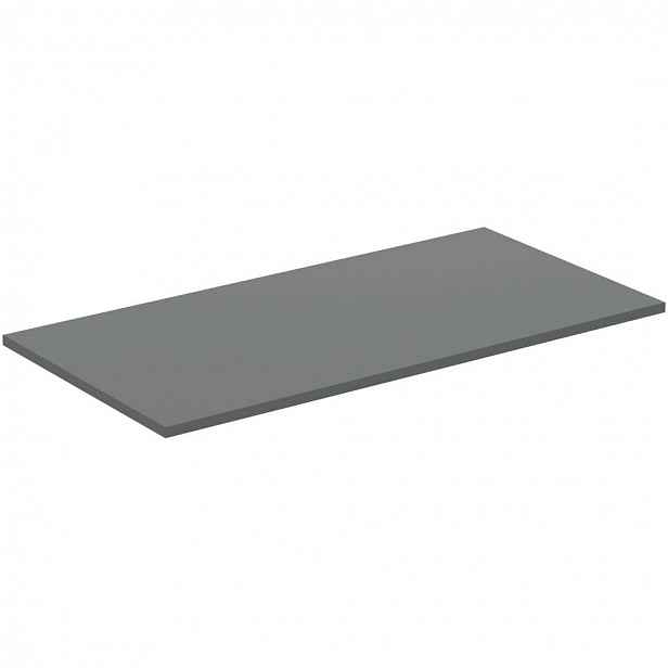 Ideal Standard i.Life B - Deska pod umyvadlo, 100 cm, šedý matný křemen T5283NG