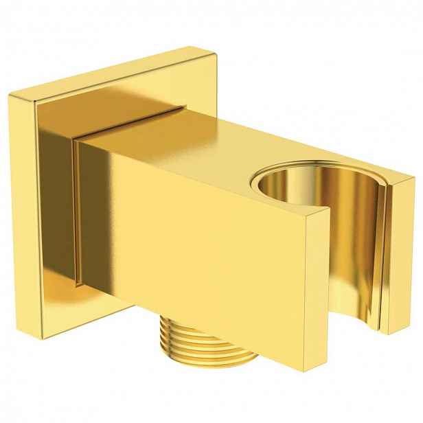 Ideal Standard Idealrain Atelier - Nástěnné kolínko s držákem, Brushed Gold BC771A2