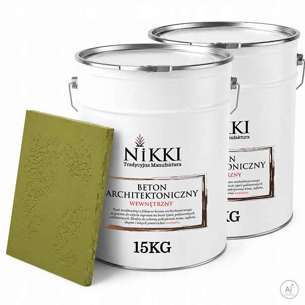 Dekorativní omítka se strukturou Betonu Vnitřní 2 x 15 kg Hrášková H2437 Uv