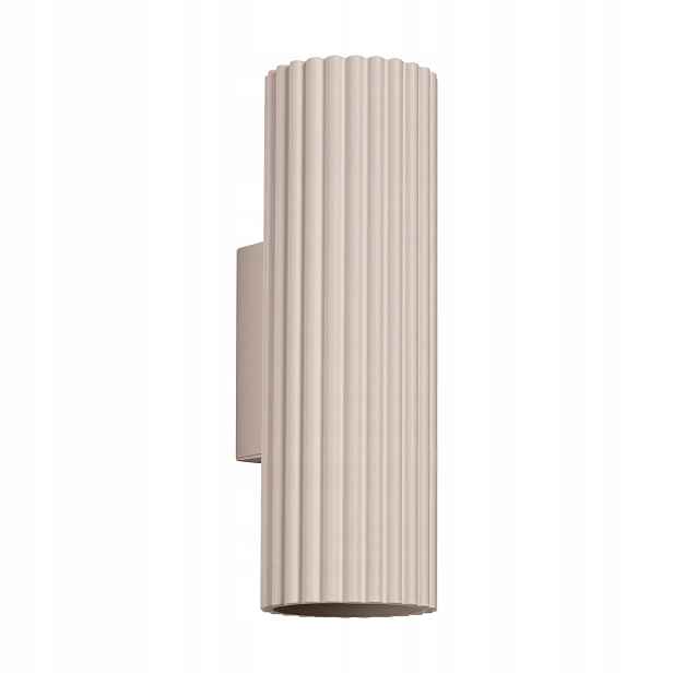Nástěnné svítidlo Sollux karbon taupe 20 cm 2x GU10 nahoru dolů