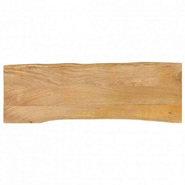 vidaXL Stolní deska 110 x 40 x 2,5 cm živá hrana mangovníkové dřevo