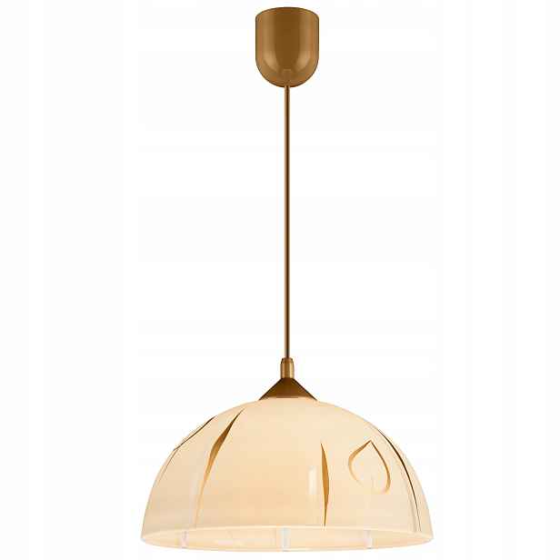 Závěsná stropní lampa Marcy E27 Zlatá Hnědá LM-1.1/7A Lamkur