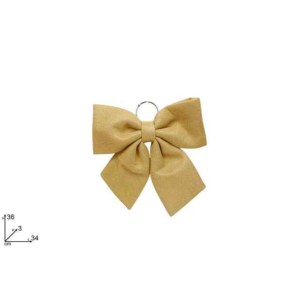 PROHOME - Mašle 34cm zlatá
