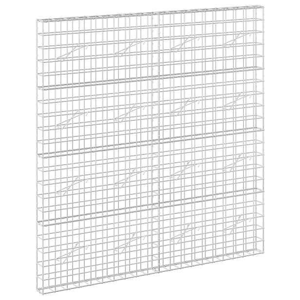 vidaXL Gabion s drátem 5 mm a síťkou 10x10 cm 200x10x200 cm