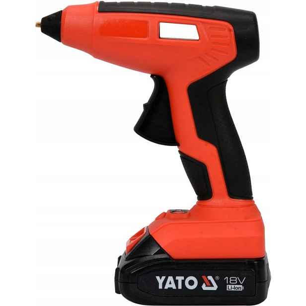 Yato Pistole na horké lepidlo akumulátorová 200°C 18V 2AH YT-82854