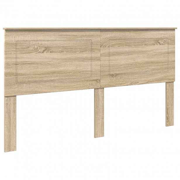 vidaXL Čelo postele Sonoma dub 100 cm Dřevěný materiál