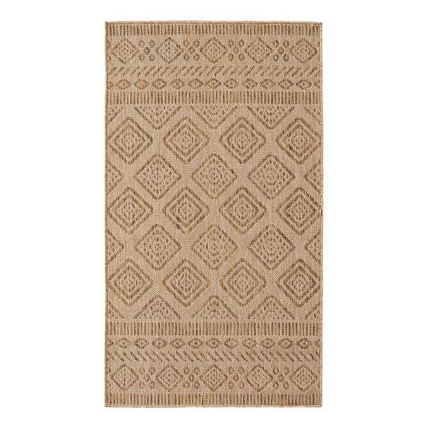 Béžový vnitřní a venkovní koberec 80x150 cm Mira 1452 – Ayyildiz Carpets