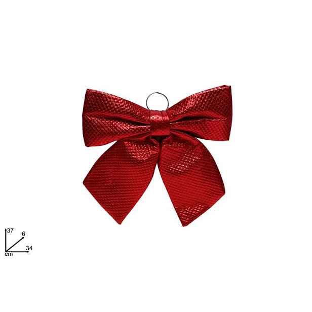 PROHOME - Mašle 34cm červená