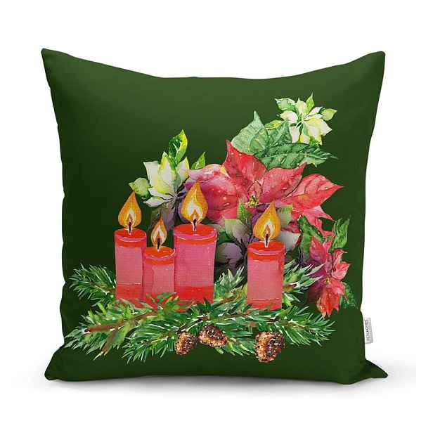Povlak na polštář s vánočním motivem 43x43 cm – Mila Home