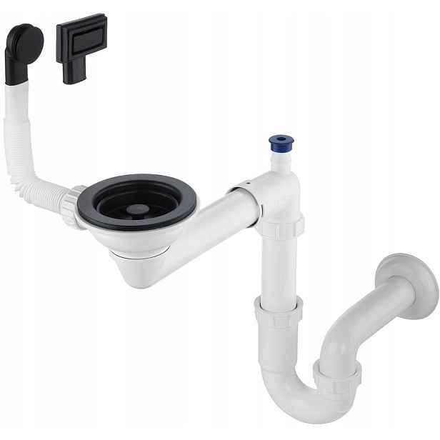 Deante Space Saver ZXYN949 sifon pro dřez