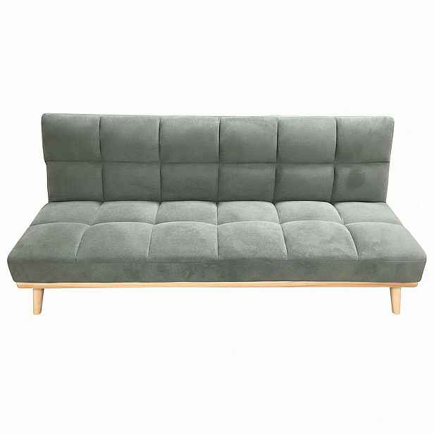 P & B ROZKLÁDACÍ POHOVKA, textil, zelená