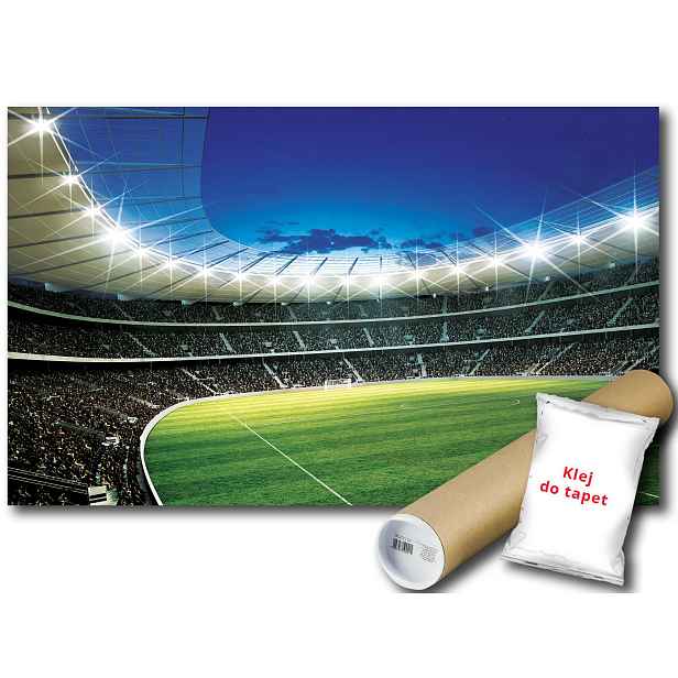 Vinylová Fototapeta Míč Stadion Hřiště 254x184