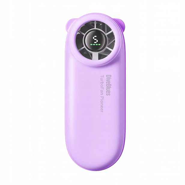 Přenosný ventilátor DiveBlues TurboBear D5041 fialový