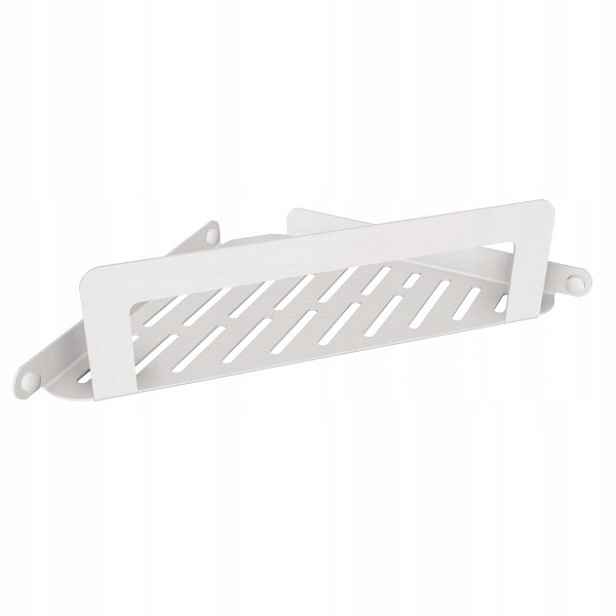 Rohový koš Technic bílý 318/B
