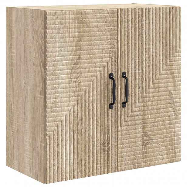 vidaXL Nástěnná skříň Dub sonoma 59 x 31 x 60 cm Kompozitní dřevo