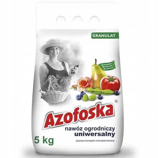 Azofoska granulát 5kg Univerzální hnojivo Florovit pro trávy a zeleniny