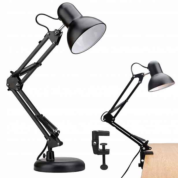 E27 Kreslící lampa Stolní lampa Nastavitelná školní Noční Led