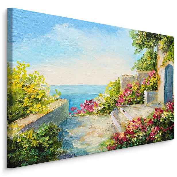 Plátno Dům U Moře Varianta: 70x50